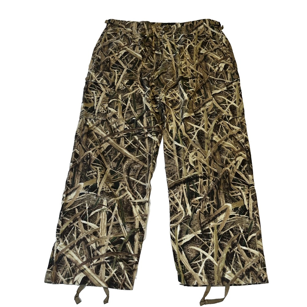 Cabela's Camo Pants Size 38 Country Hunting Mossy Oak Grass Blades Outdoors